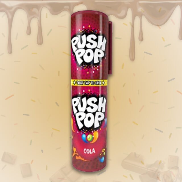 Bazooka Push Pop Cola 20 g ( Imported )