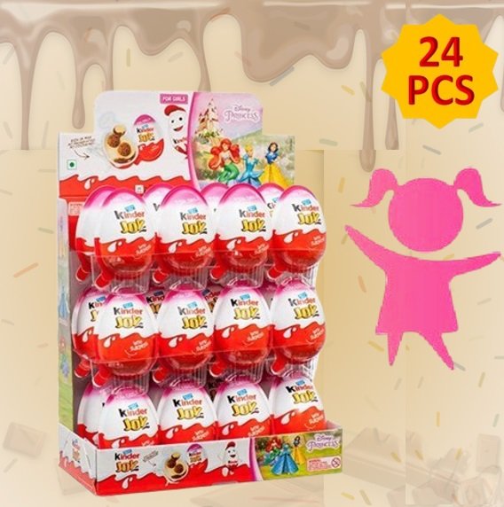 Kinder Eggs Girls 20 g 1 Box (24 PCS)