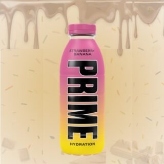 Prime Hydration Strawberry Banana 500 ml ( Imported )