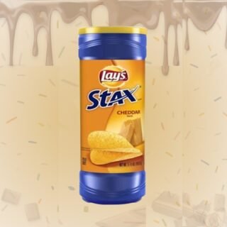 Lays Stax Cheddar 156 g ( Imported )