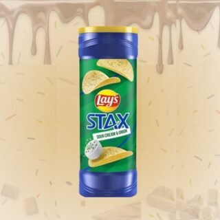 Lays Stax Sour & Creme 156 g ( Imported )